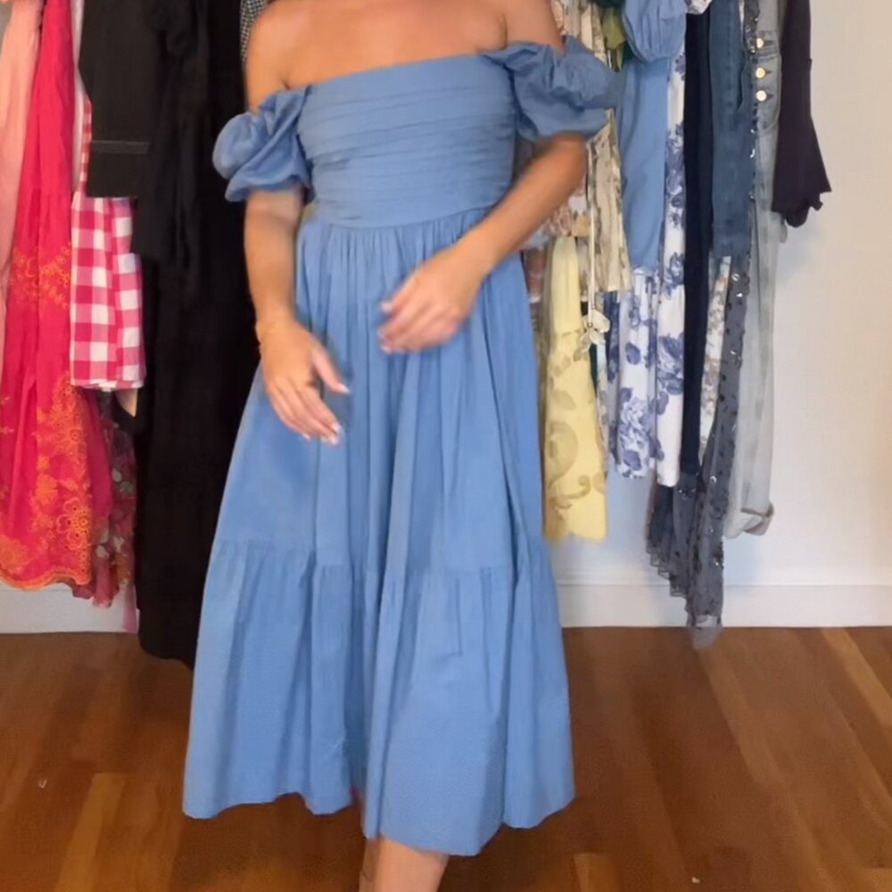 Abercrombie Puff Sleeve Dress
